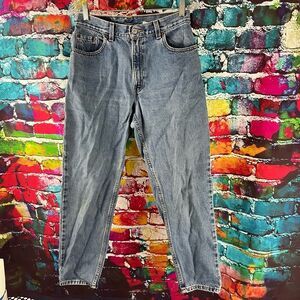 Vintage Levi's 550 Relaxed Fit Tapered Leg 2001 Denim Jeans y2k 30 x 29 USA 11 j